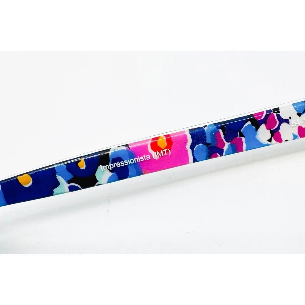 Vera Bradley Eyeglasses Womens Black Impressionista Chandler 54-15-135
